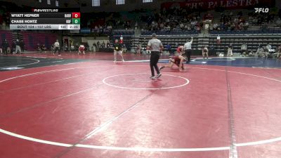 157 lbs Consi Of 16 #2 - Wyatt Hepner, Harvard vs Chase Hontz, Hofstra