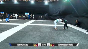LUIZA MACEDO DOS SANTOS vs HELOISA LOURENCO 2026 CBJJE Brazilian Jiu-Jitsu Championship