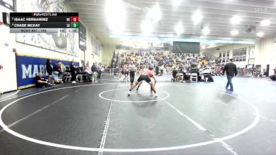 150 lbs Quarterfinal - Isaac Hernandez, Valley View vs Chase McKay, Laguna Hills