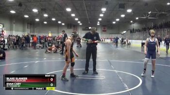 105 lbs Champ. Round 1 - Evan Cary, Oc Thunder WC vs Blake Slanker, Charlotte Grapplers