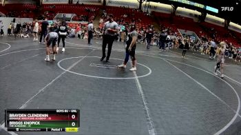 Round 3 - Briggs Knopick, The Dungeon vs Brayden Clendenin, Donahue Wrestling Academy