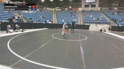 145 lbs 3rd Place Match - Jennifer Soto, Tarleton State vs Elise Twait, Bellevue
