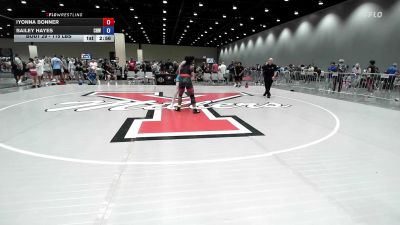 115 lbs Champ. Round 1 - Iyonna Bonner vs Bailey Hayes, Cleveland Highschool Wrestling