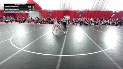 14U Boys - 92 lbs Quarters - Kallen Howard, Lakeland Wrestling Club vs Graham Pierick, Iowa-Grant Youth Wrestling Club