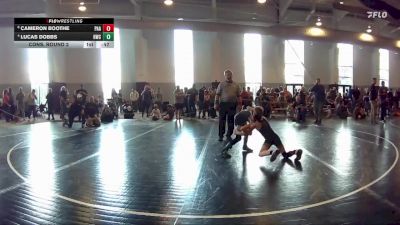 59 lbs Cons. Round 2 - Cameron Boothe, Poquoson Athletic Association vs Lucas Dobbs, Highlands Wrestling Club