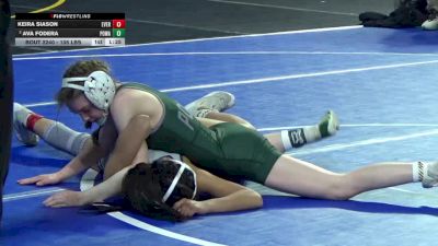 105 lbs Round Of 16 - Keira Siason, Everett Alvarez (CC) vs Ava Fodera, Poway (SD)