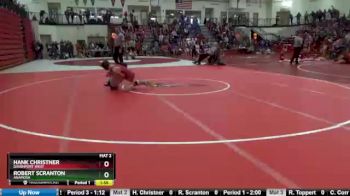 106 lbs Quarterfinal - Hank Christner, Davenport West vs Robert Scranton, Anamosa