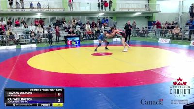 52kg Quarterfinal - Hayden Graves, Sackville WC vs Kai Wellington, Action Reaction WC