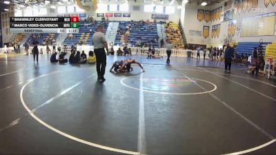 120 Blue Semifinal - Shawnley Clervoyant, Wellington Community Hs vs Marco Vides-Olivencia, Miami Palmetto