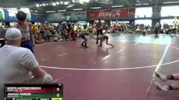 80 lbs Round 3 (8 Team) - Joshua Parker, Alpha Elite vs Kosta Hatzigeorgiou, Fight Club