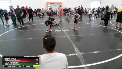 75 lbs Cons. Semi - Liam Johnson, Legacy Elite Wrestling vs Tripp Lytle, Summerville Takedown