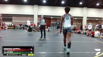 125 lbs Quarterfinals (8 Team) - Eli Goodin, Blackman Wrestling Club vs Kingston Campbell, Team Palmetto