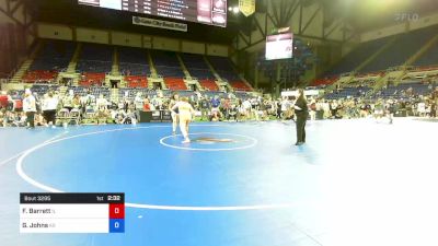 180 lbs Cons 16 #1 - Faith Barrett, Illinois vs Grace Johns, Kansas