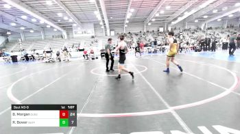 160 lbs Round Of 16 - Bodie Morgan, Quest School Of Wrestling vs Riley Bower, Buffalo Valley Black HS