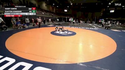 141 lbs Quarterfinal - Kasey Curtis, Unattached vs Clayton Considine, Barton Community College