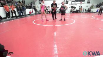 88-93 lbs Rr Rnd 2 - Audrey Hembree, Wyandotte Youth Wrestling vs Acelynn Hauenstein, Tiger Trained Wrestling