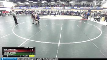 197 lbs Champ. Round 1 - Angel Jaimes, Aurora Universtiy vs Logan Neitzel, Wisconsin-Stevens Point