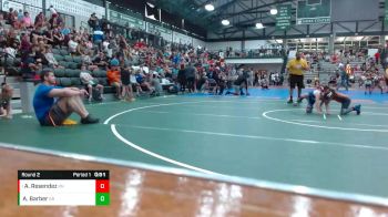 69-72 lbs Round 2 - Aryana Resendez, RWC vs Ava Barber, Belvidere Bandits