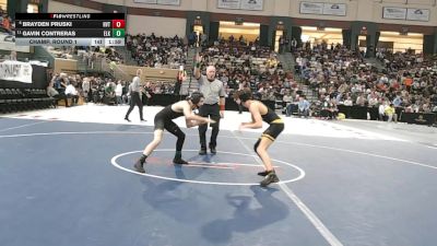 113-2A/1A Champ. Round 1 - Gavin Contreras, Elkton vs Brayden Pruski, Harford Technical