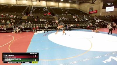 160 lbs Cons. Round 6 - Harlem McCloyn, Copper Hills vs Kai Olsen, Logan High School