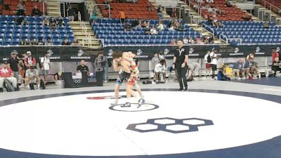 120 lbs Cons. Sub-rd Of 16 - Cooper Smith, Kansas vs Chance Wuhr, Ohio