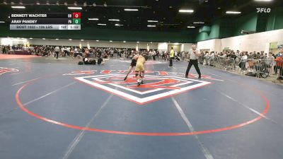 106 lbs Round Of 64 - Bennett Wachter, OH vs Arav Pandey, PA
