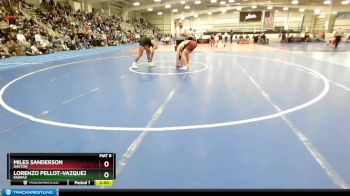 190 lbs Quarterfinal - Miles Sanderson, Oakton vs Lorenzo Pellot-Vazquez, Fairfax