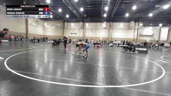 150 lbs Consi Of 16 #2 - Enzo Amado, ATT / Mocco Wrestling vs Ismael Robles, SOWA
