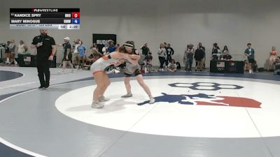 125 lbs Cons. Rd Of 16 - Kandice Spry, Ohio vs Mary Minogue, Built By Brunson Wrestling