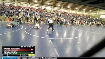 95 lbs Cons. Round 3 - Parker Yorgason, Fremont Wrestling Club vs Rowdy Roybal, Cougar Wrestling Club