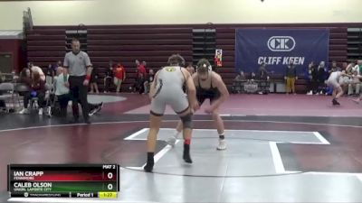 150 lbs Semifinal - Ian Crapp, Fennimore vs Caleb Olson, Union, LaPorte City