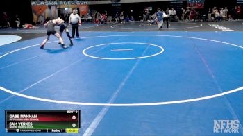 160 lbs Cons. Round 1 - Sam Yerkes, Nikiski High School vs Gabe Mannan, Hutchison High School