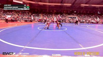 58 lbs Consi Of 16 #1 - Liam Gatt, Backyard Brawlers vs Alexander Sheard, Nebraska Boyz