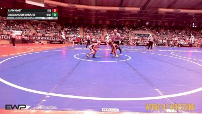 58 lbs Consi Of 16 #1 - Liam Gatt, Backyard Brawlers vs Alexander Sheard, Nebraska Boyz