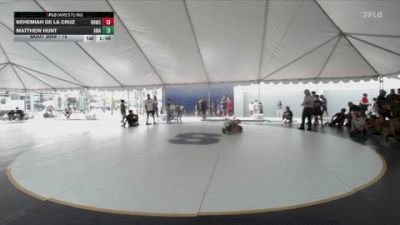 75 lbs Quarterfinal - Nehemiah De La Cruz, Rough House Wrestling Club vs Matthew Hunt, Arete Wrestling Academy