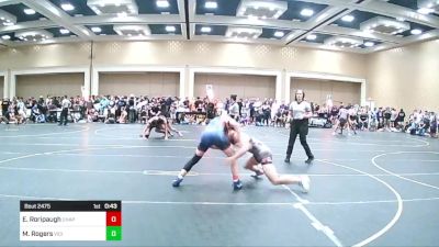 132 lbs Consi Of 128 #2 - Elijah Roripaugh, Chaparral HS vs Makaio Rogers, Vici WC