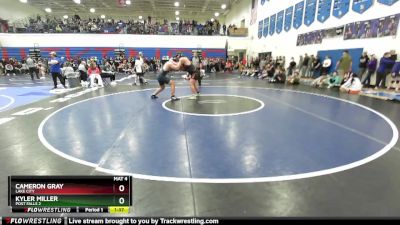 285 lbs Champ. Round 2 - Kyler Miller, Post Falls 2 vs Cameron Gray, Lake City