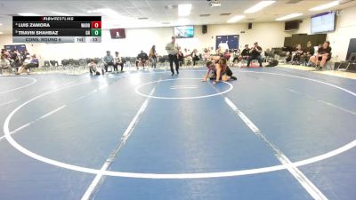 285 lbs Cons. Round 6 - Luis Zamora, Warren vs Travin Shahbaz, Granite Hills