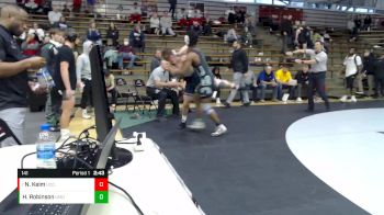 141 lbs Champ. Round 1 - Nate Keim, Central Oklahoma vs Harold `Taylor` Robinson, Mount Olive