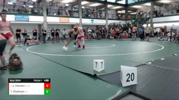 186-199 lbs Cons. Round 1 - Jeremy Henson, PSF Wrestling Academy vs Trevyon Chatman, Unattached