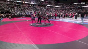 G115-4A Semifinal - CeJae Snyder, Montezuma-Cortez Girls vs Gionna Duran, Pueblo Central Girls