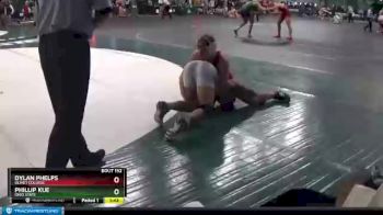 133 lbs Cons. Round 3 - Phillip Kue, Ohio State vs Dylan Phelps, Olivet College