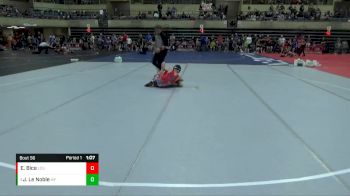 95 lbs Cons. Semi - Jaydon Le Noble, Wrestling Factory vs Eric Bice, Legends Of Gold