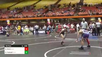 106 lbs 5th Place - Ashton Dane, Nebraska Titans vs Christian Fretwell, Tampa Bay Brawlers