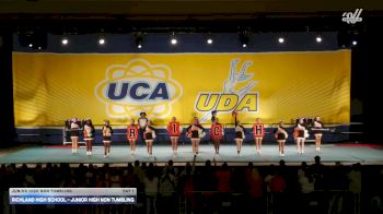 Richland High School - Junior High Non Tumbling [2025 Junior High Non Tumbling Day 1] 2025 UCA & UDA Smoky Mountain Championship