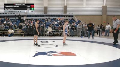 84 lbs Champ. Rd Of 16 - Landon Owens, Team Donahoe Wrestling Club vs Eli Batres, South Side Wrestling Club