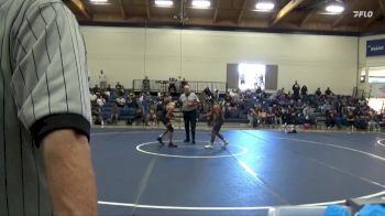 125 lbs Cons. Round 3 - Quentin Barros-Santiago, Rio Hondo College vs Christian Garcia, Cal Poly SLO