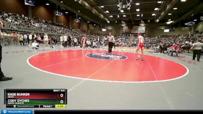 Semifinal - Cody Dyches, North Sanpete vs Kage Bunker, Delta