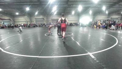 157 lbs Round Of 16 - Abram Blair, Newcastle Youth Wrestling vs Gannon Beach, Steller Trained
