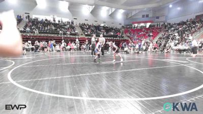 60 lbs Semifinal - Finley Lister, Coweta Tiger Wrestling vs Evelyn Smallwood, Dark Cloud Wrestling Club